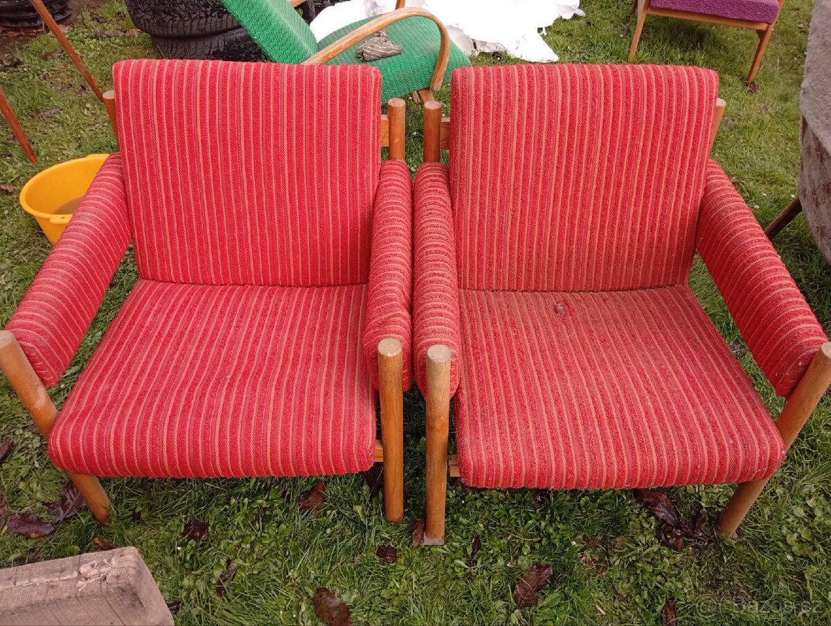 Retro židle a křesla - 4