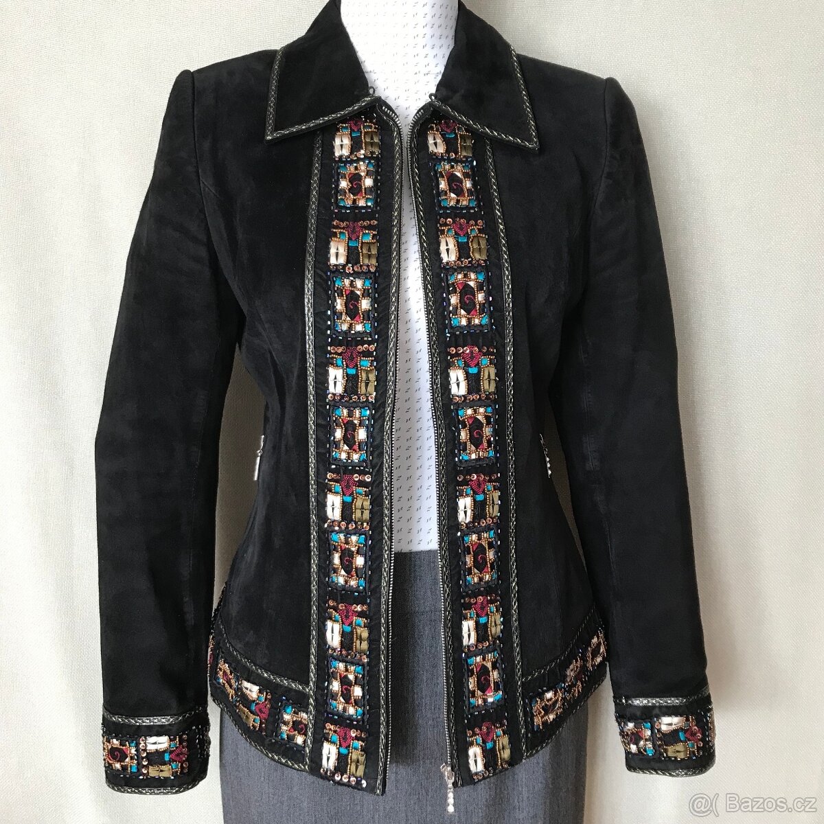 Dámská zimní bunda černá vel. 36. Nová - 4