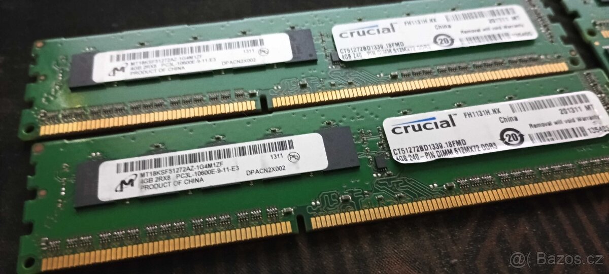 Mix DDR3 RAM 4GB 8GB - 4