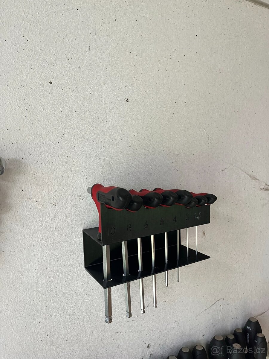 Nástěnný držák imbus klíčů - 4