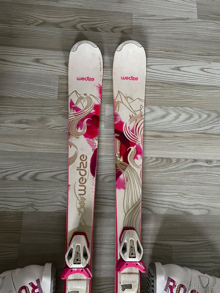 Lyže 163 cm + lyžáky 39-40 - 4