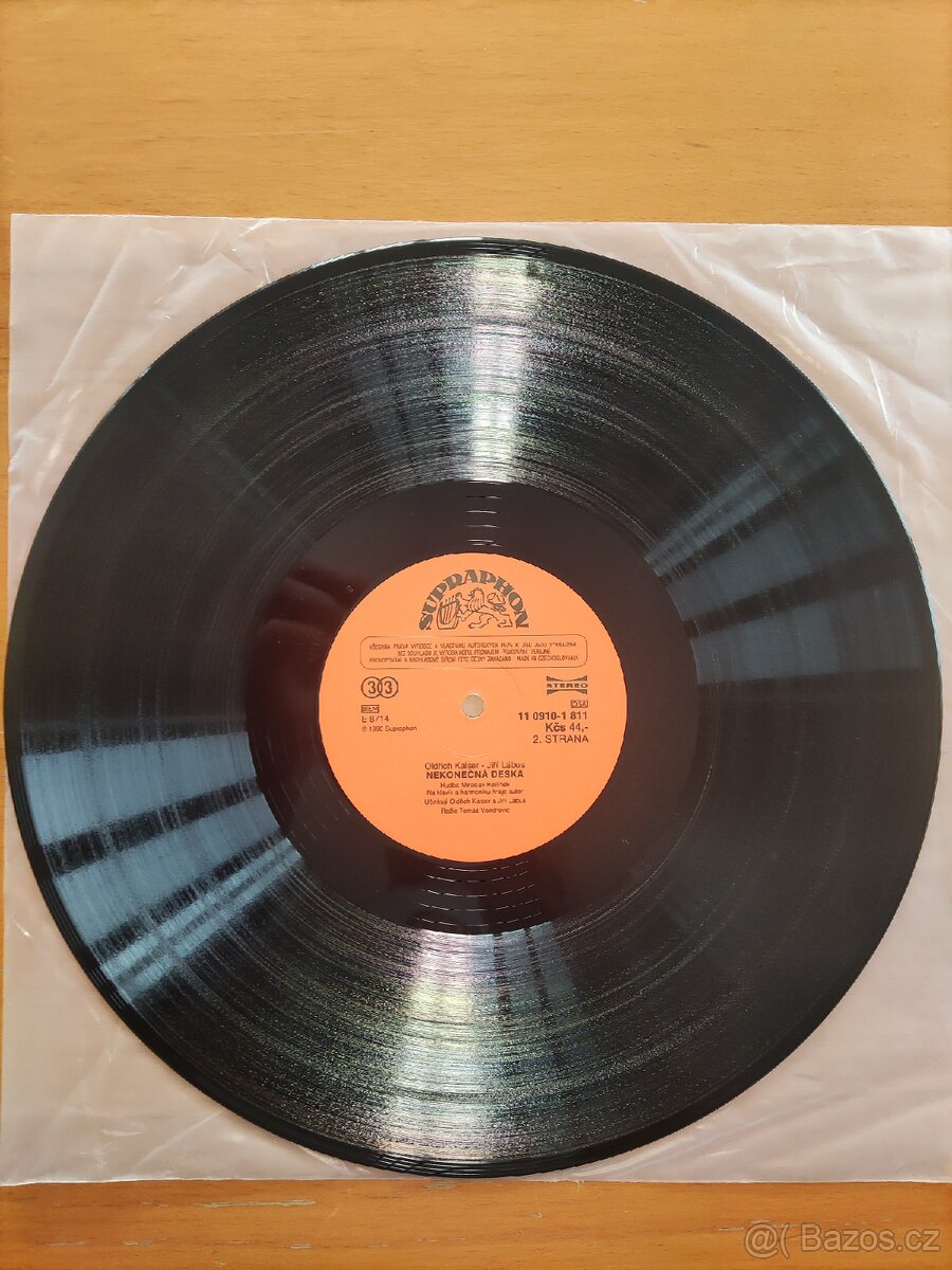 Oldřich Kaiser Jiří Lábus vinyl LP Nekonečná deska - 4