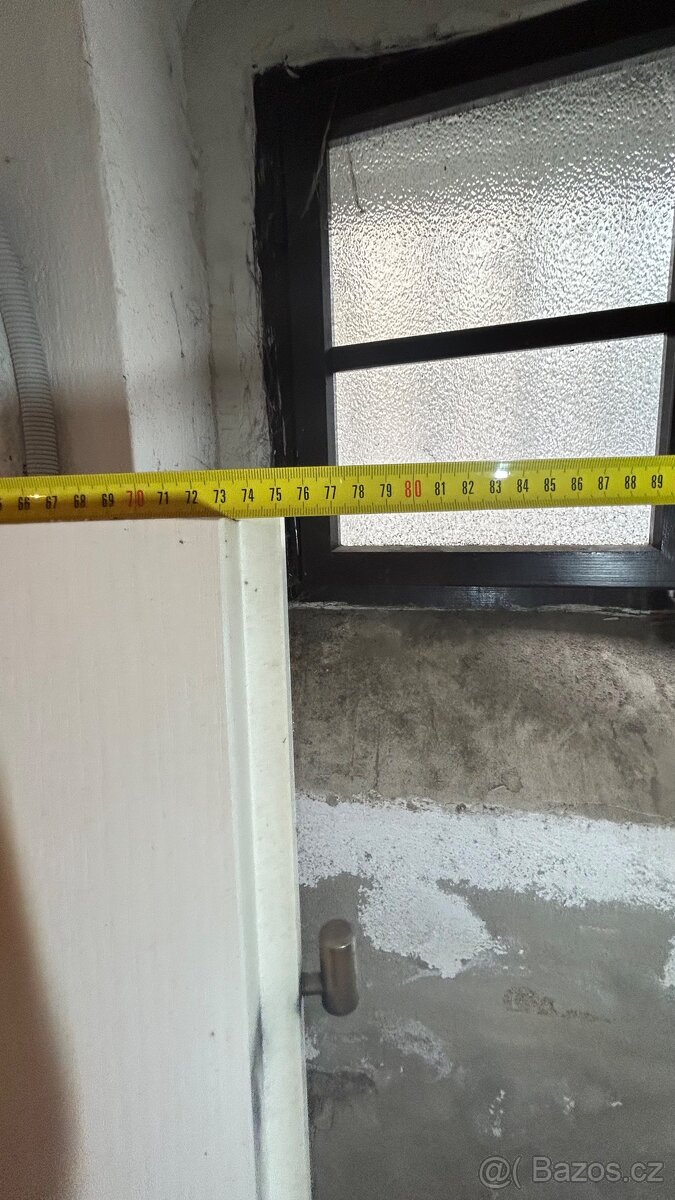 Prosklené dveře s kováním na levé straně - 4