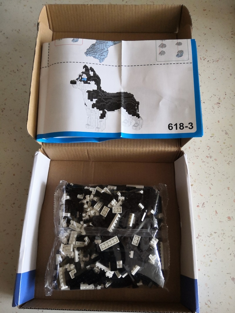 Stavebnice Pes Husky - 4