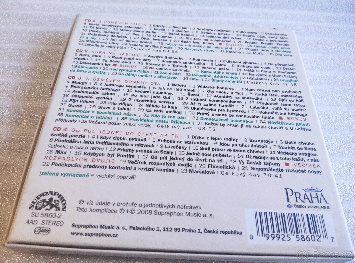 Cd - 4 cd Vodňanský & Skoumal - 4