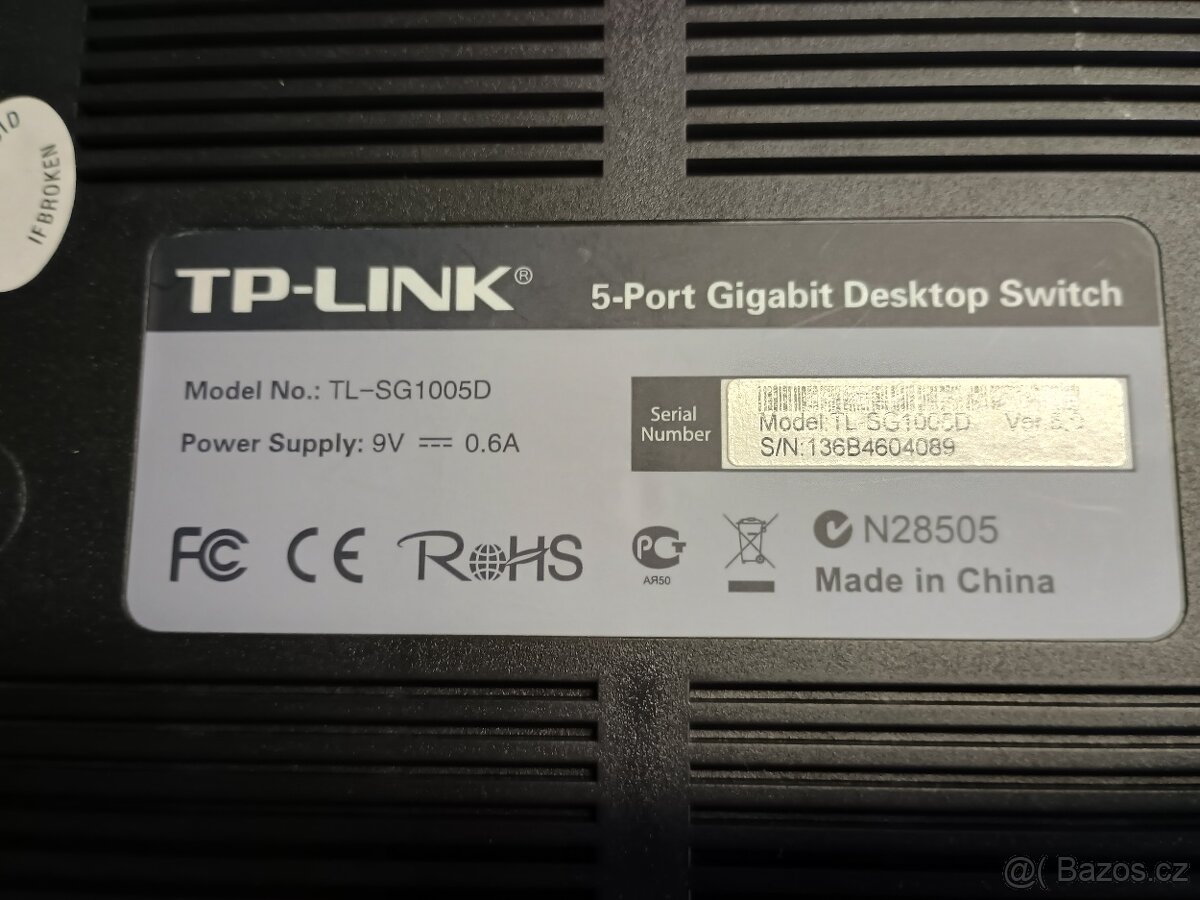 switch TP-Link TL-SG1005D - 4