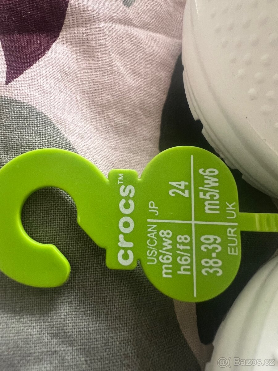 Crocs (pozor zbývá jen pár,bílá barva 38-39 vel.) - 4