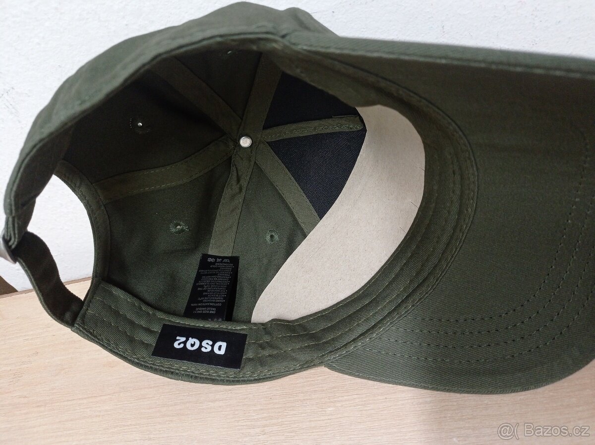 NOVÁ kšiltovka DSQ2 khaki - 4