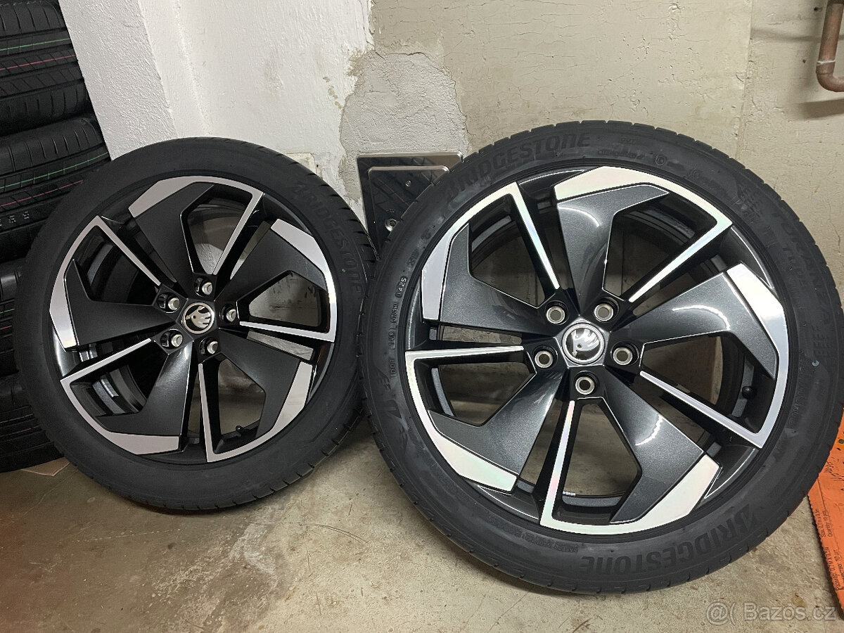 NOVÁ ALU R18 ŠKODA OCTAVIA IV COMET 225/45/18 91Y DOT2025 - 4