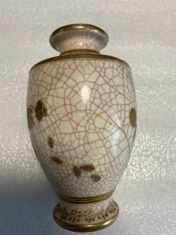 Japonská váza, pravá Satsuma, Kinkōzan,období Meidži/Taišó ( - 4