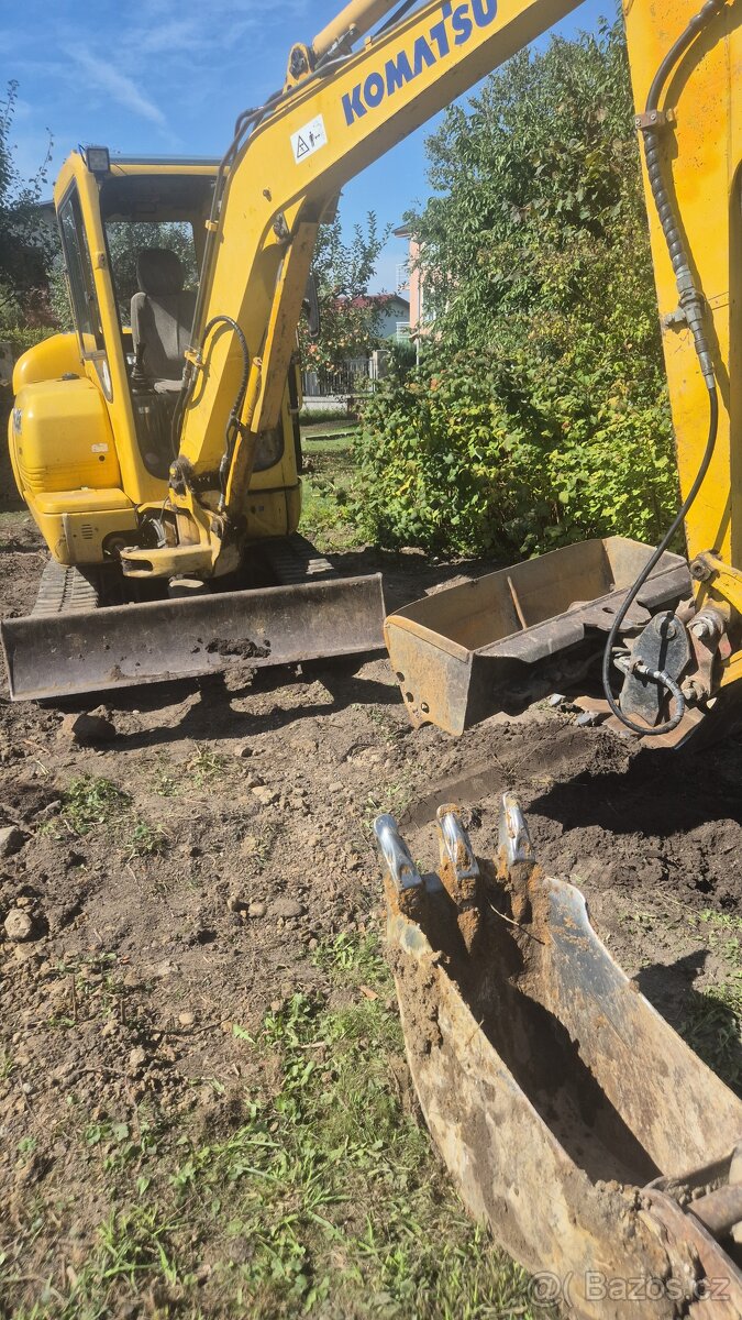 Prodam pasovy bagr Komatsu 3,6 tuny - 4