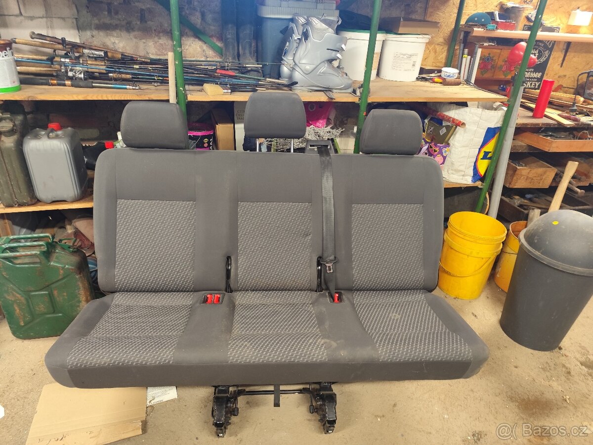 Sedačky zadní ttojka T5Long - 4