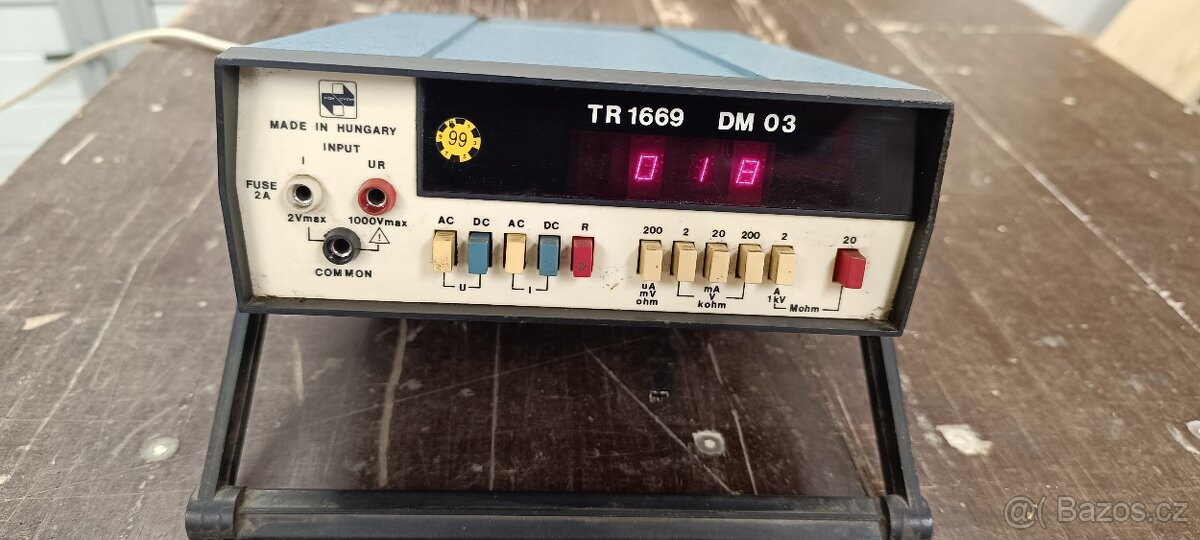 Digitální multimetr TR 1669 DM 03 - 4