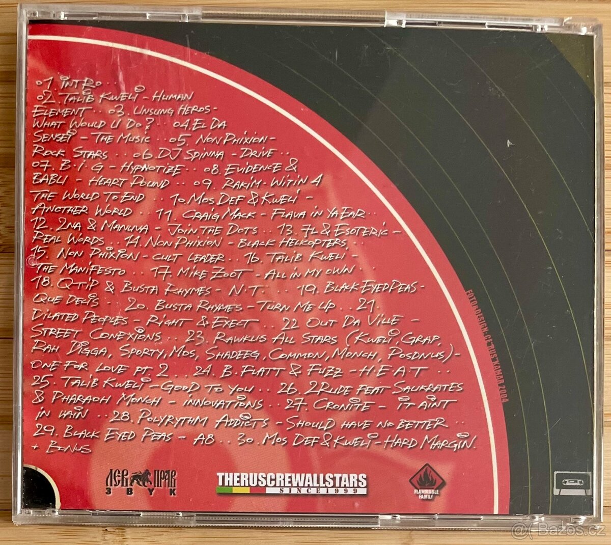 CD Dj Flacky - 1/4 Хопа Volume 1 - 4