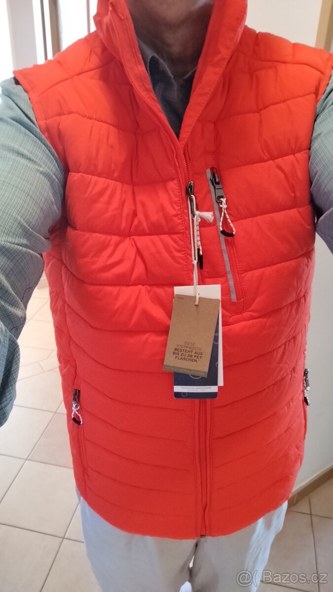 Značková bunda bez rukávů, pánská - 4