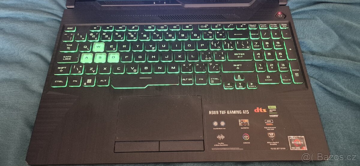 Herní notebook Asus Tuf Gaming - záruka - 4