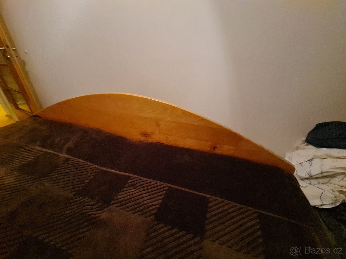 Masivní olše 2lůžko - 4