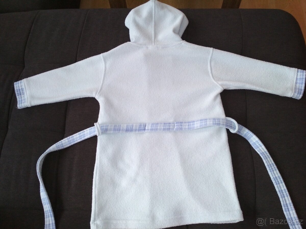 Dívčí fleecový župan, vel.98-104 - 4