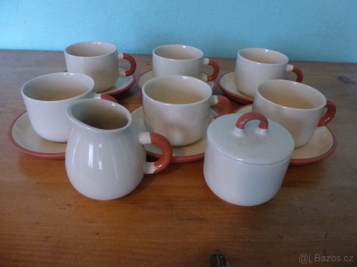 SOUPRAVA NA KAFE - ČAJ č.17 - 4