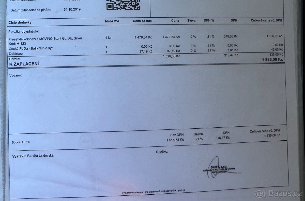 Freestyle koloběžka MOVINO - 4