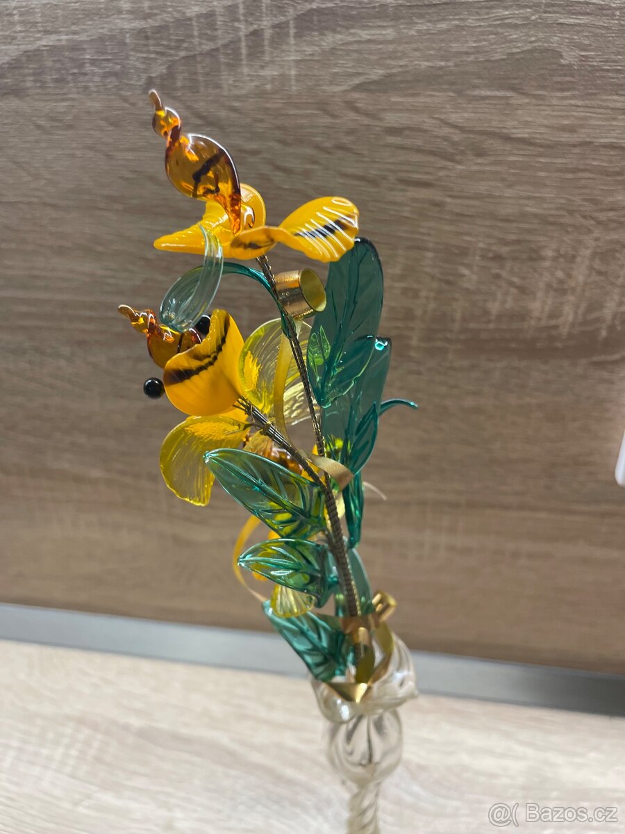 Skleněná kytička - 4