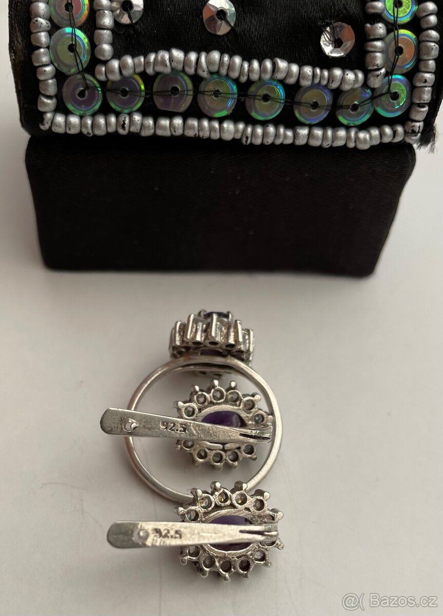 Stříbro 925 a zirkony - 4