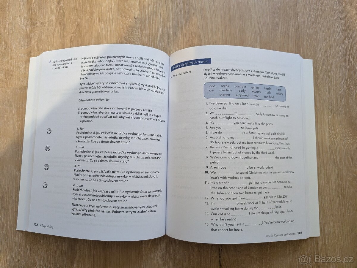 🎒 Učebnice angličtiny – gramatika a poslechy (2 ks) – 120 K - 4