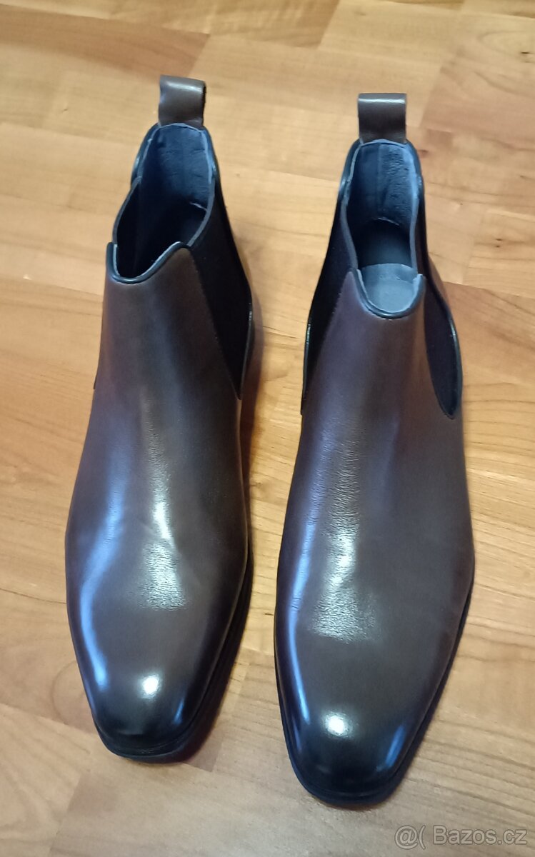 Kožené boty Baťa 44 - 4