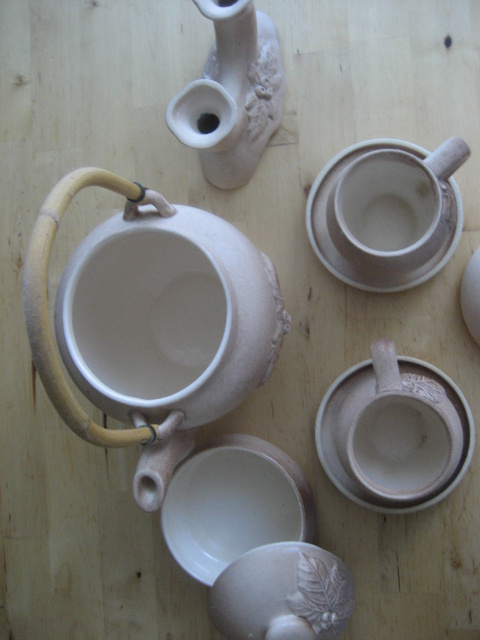 Dekorativní keramická souprava - 4