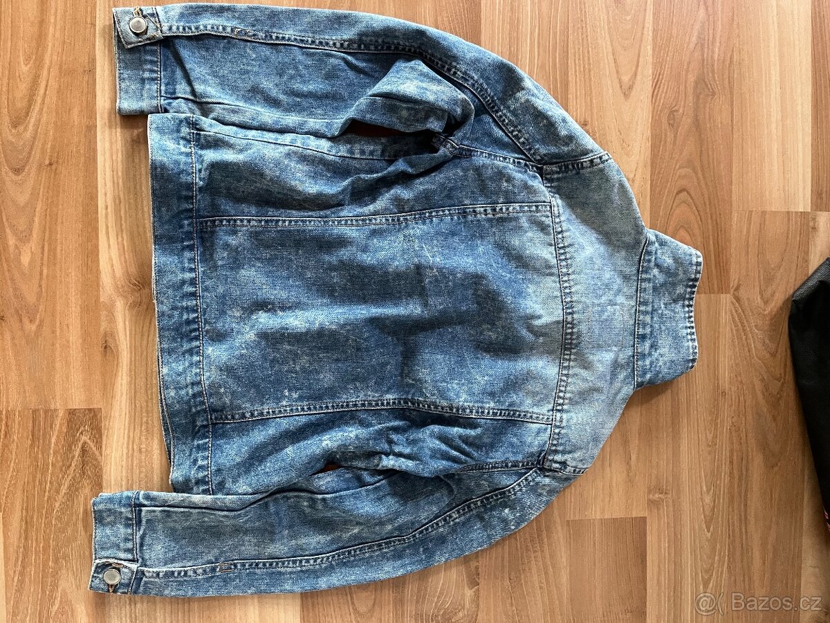Džínová bunda značky Y.D vel.158 - 4