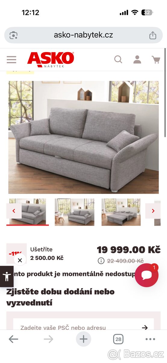 Rozkládací pohovka - 4