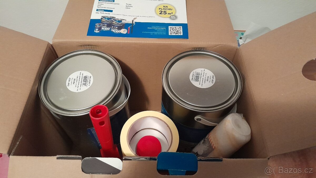 Podlahový nátĕr garáže 25m - 4