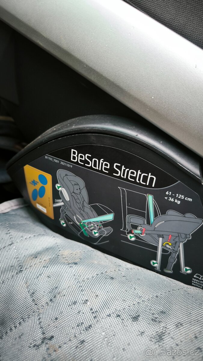 Dětská autosedačka BeSafe Stretch (protisměrná) - 4
