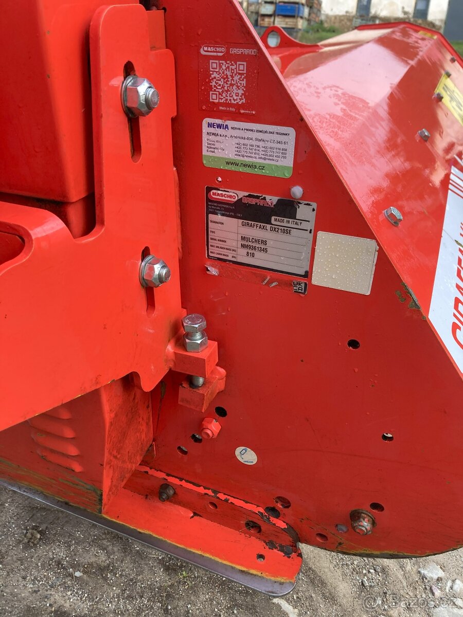 Stranový mulčovač Maschio Gaspardo GIRAFFA 210 SE - 4