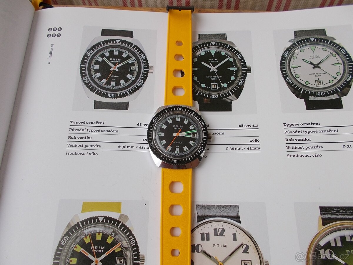 luxusni funkcni oblibene hodinky prim sport 2 rok 1982 - 4