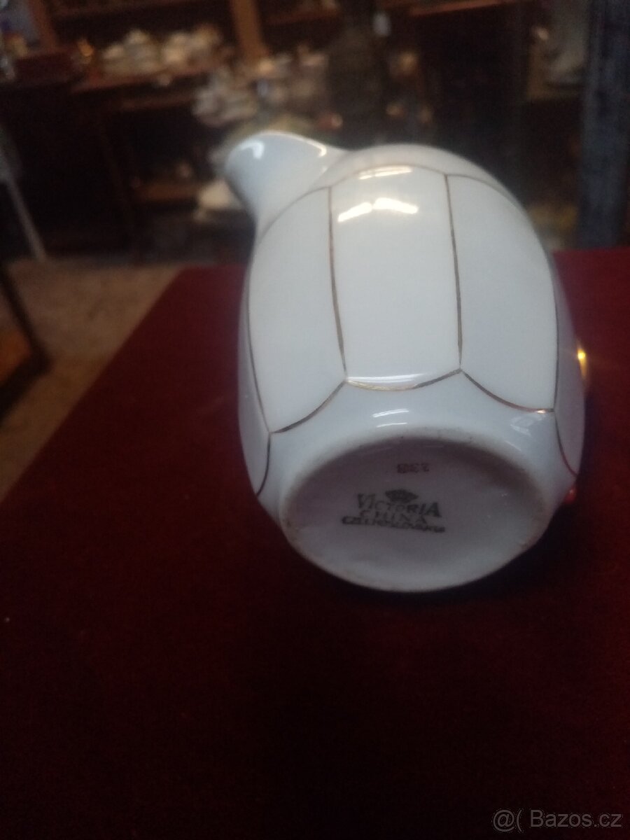 Starožitná porcelánová konvice na mléko - 4