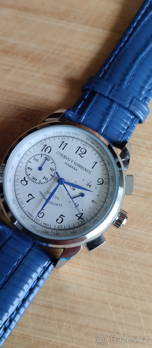 LUXUSNÍ HODINKY S CHRONOGRAFEM - 4