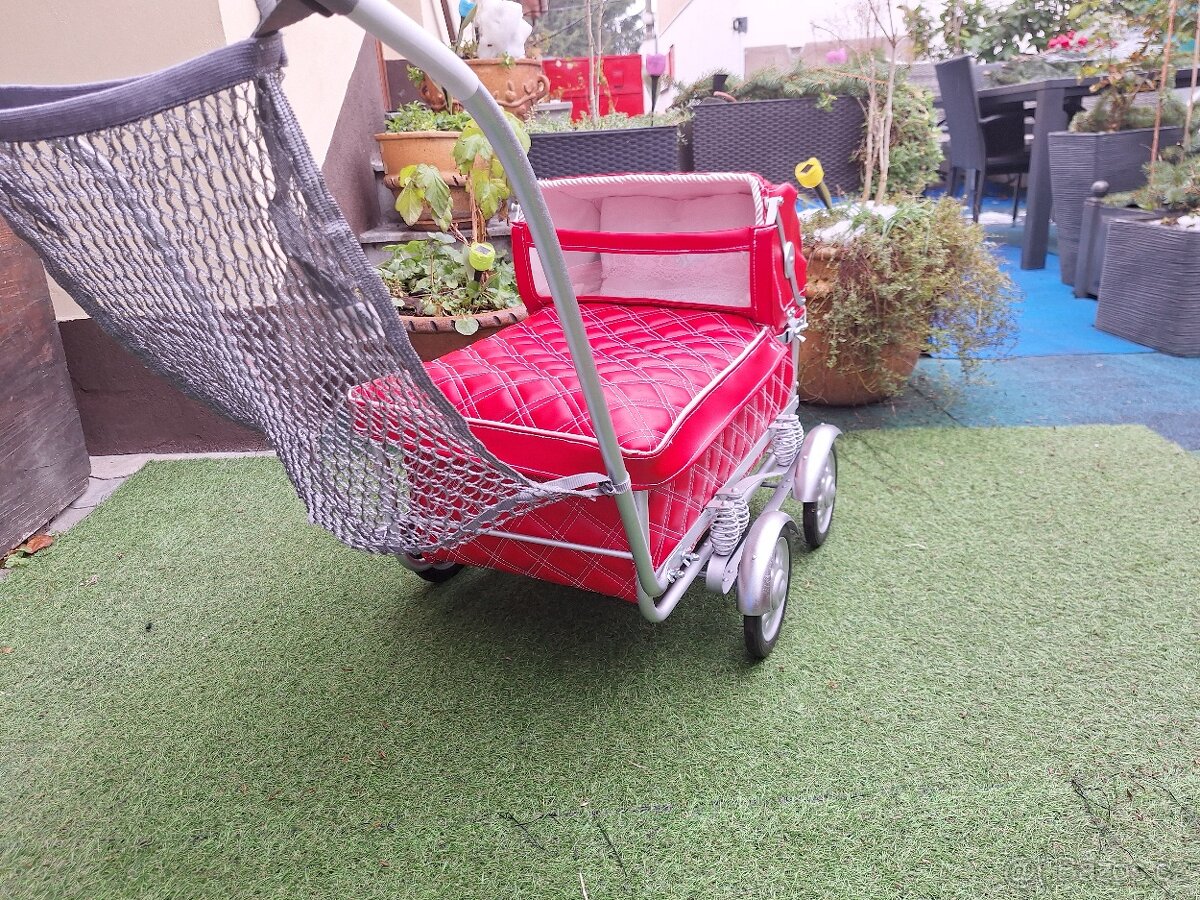 RETRO KOČÁREK LIBERTA osmipérák pro panenky - 4