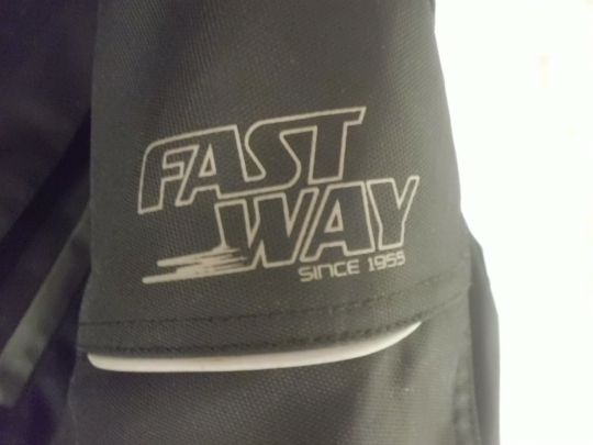 Dámská Motorkářská Zánovní Bunda - FAST WAY - Vel. 44 - 4