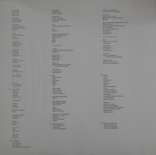 Michael Kocáb – Odysseus ( LP ) + podpisy - 4