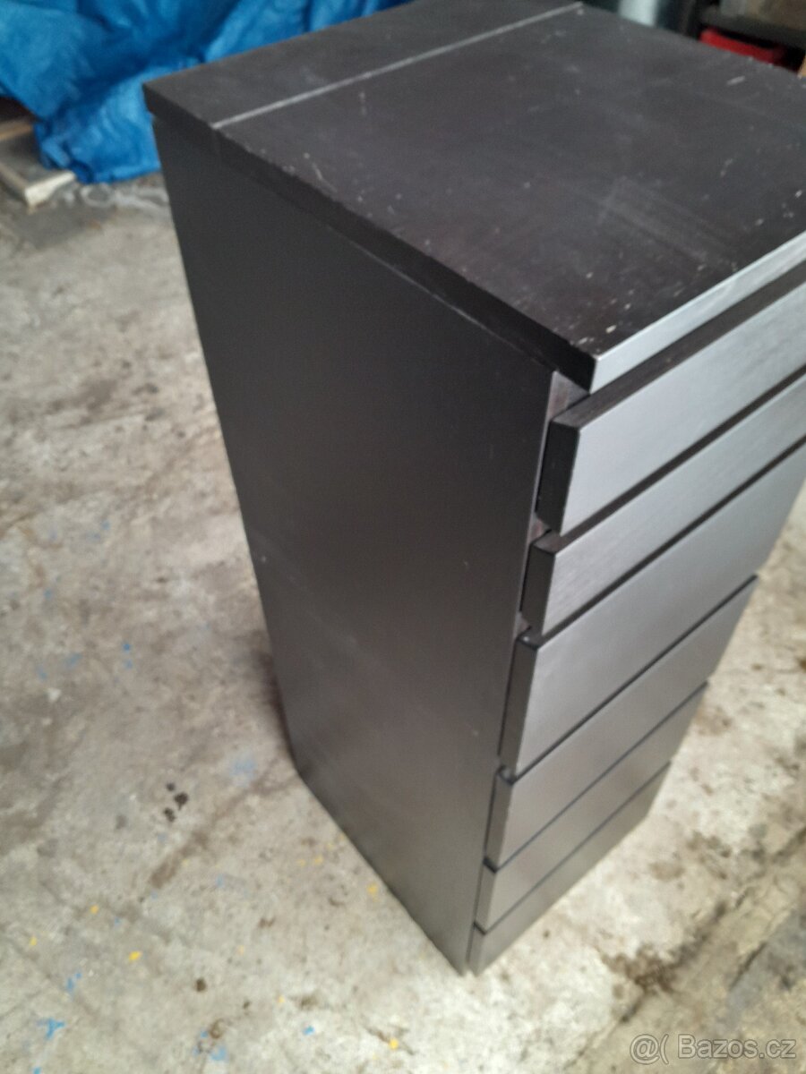 Ikea komoda Malm se zrcadlem - 4