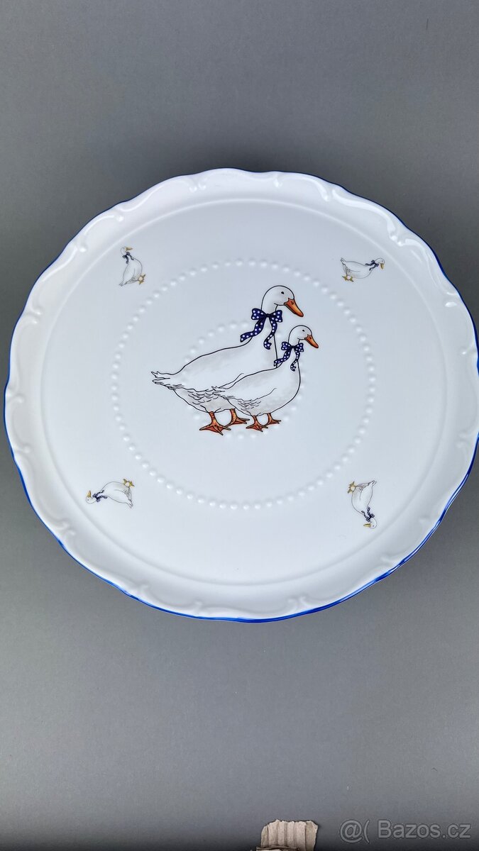 Podnos na dort, Husy - 4