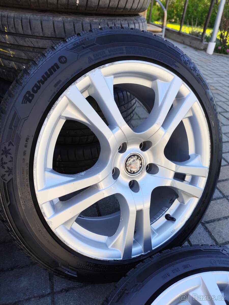 ALU 5x115 r18 PLATIN + PNEU - 4