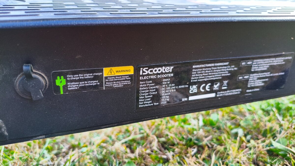 iScooter i9Max, 500W - 4