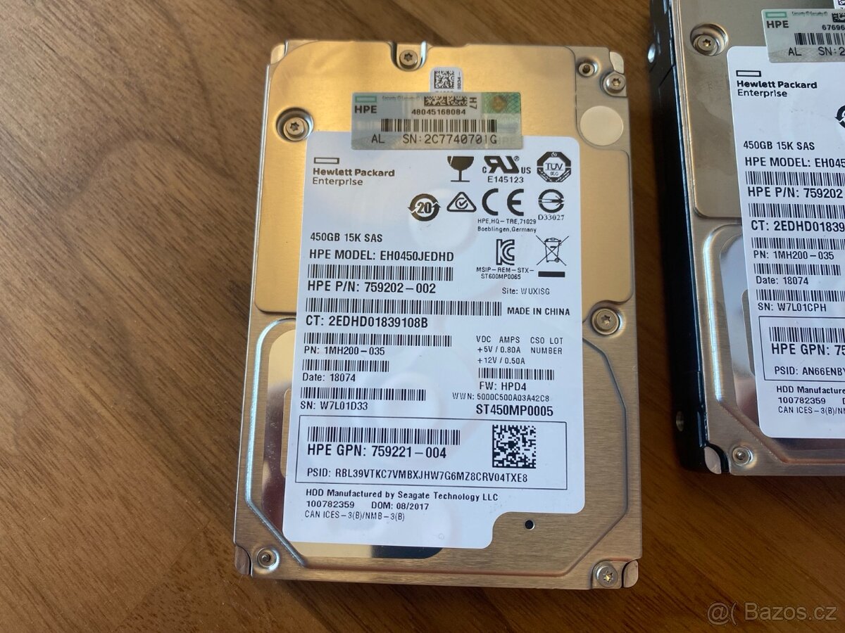 2.5" HDD HPE 450GB SAS 15k (EH0450JEDHD) - 4