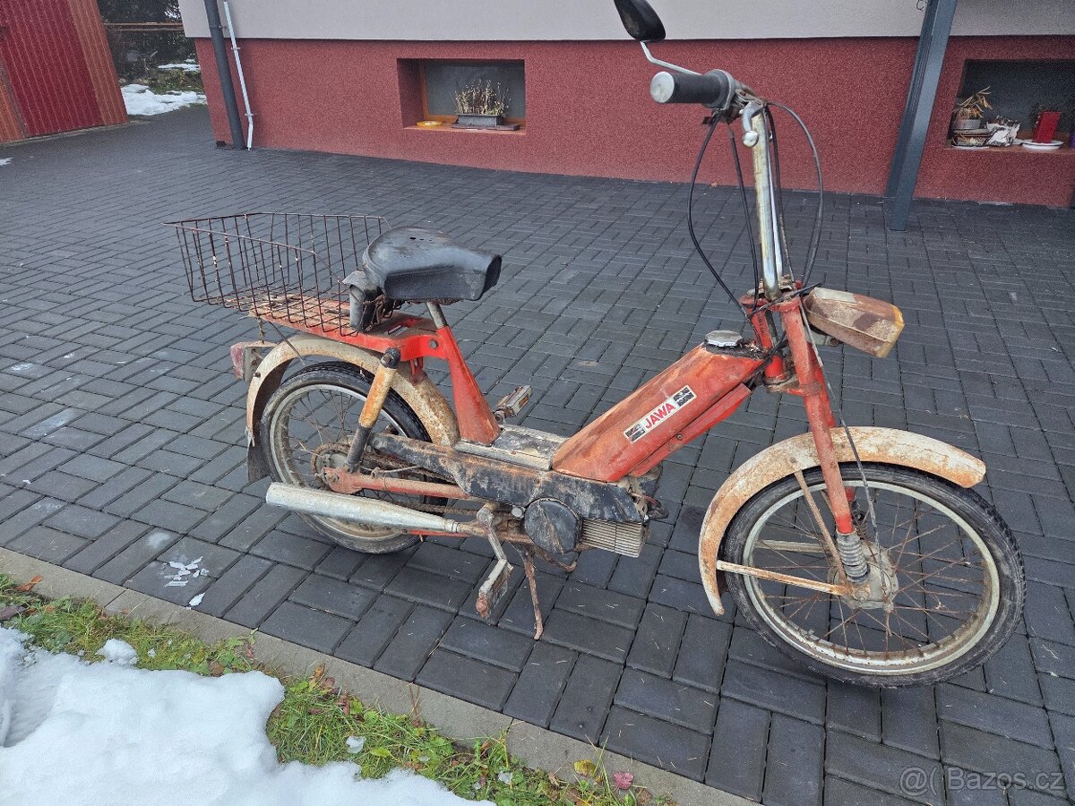 Babetta 207 s kartičkou, červená původní s prsíčkama 4. - 4