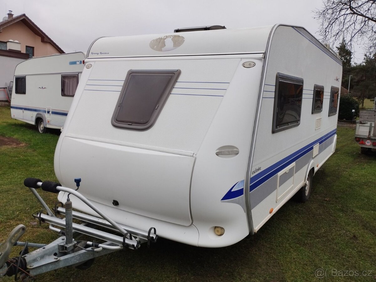 HOBBY 540UFe č.242. Pro 4. Fr. postel. Sprcha. Rok 2006 - 4