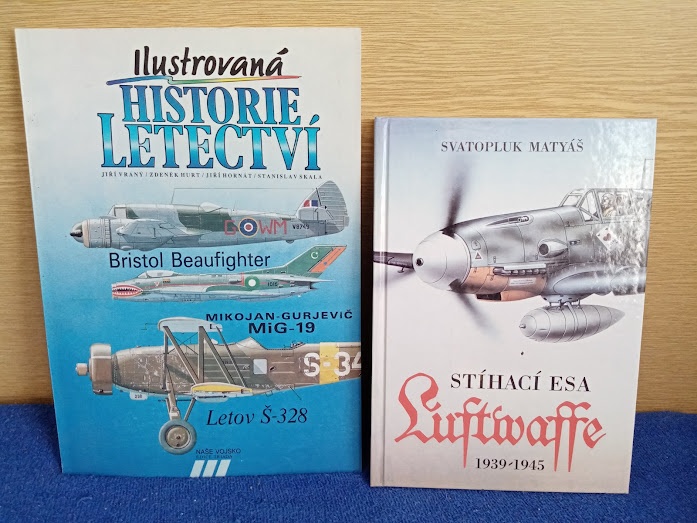 Knihy - vojenská letadla - 4