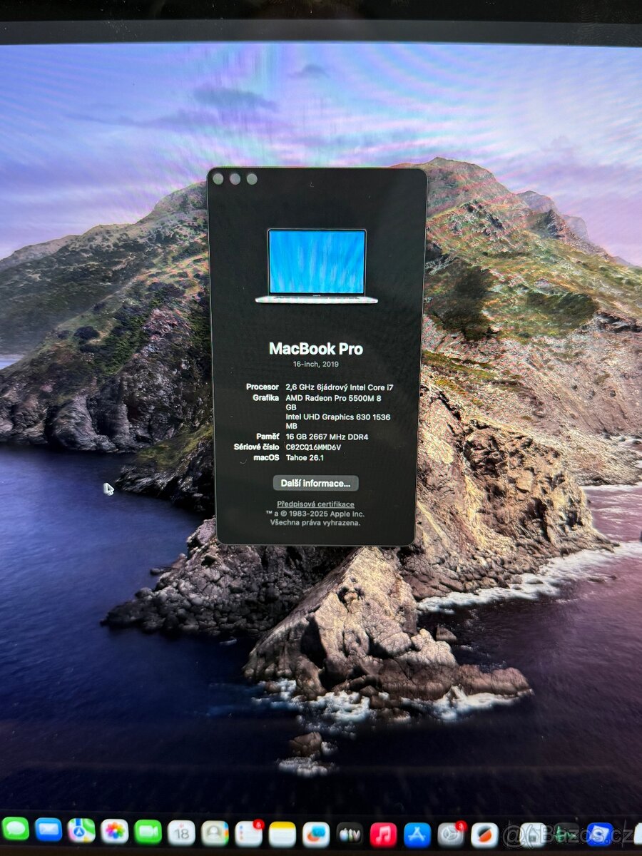 16" Macbook Pro 2019 Touchbar radeon 5500m 8gb - 4