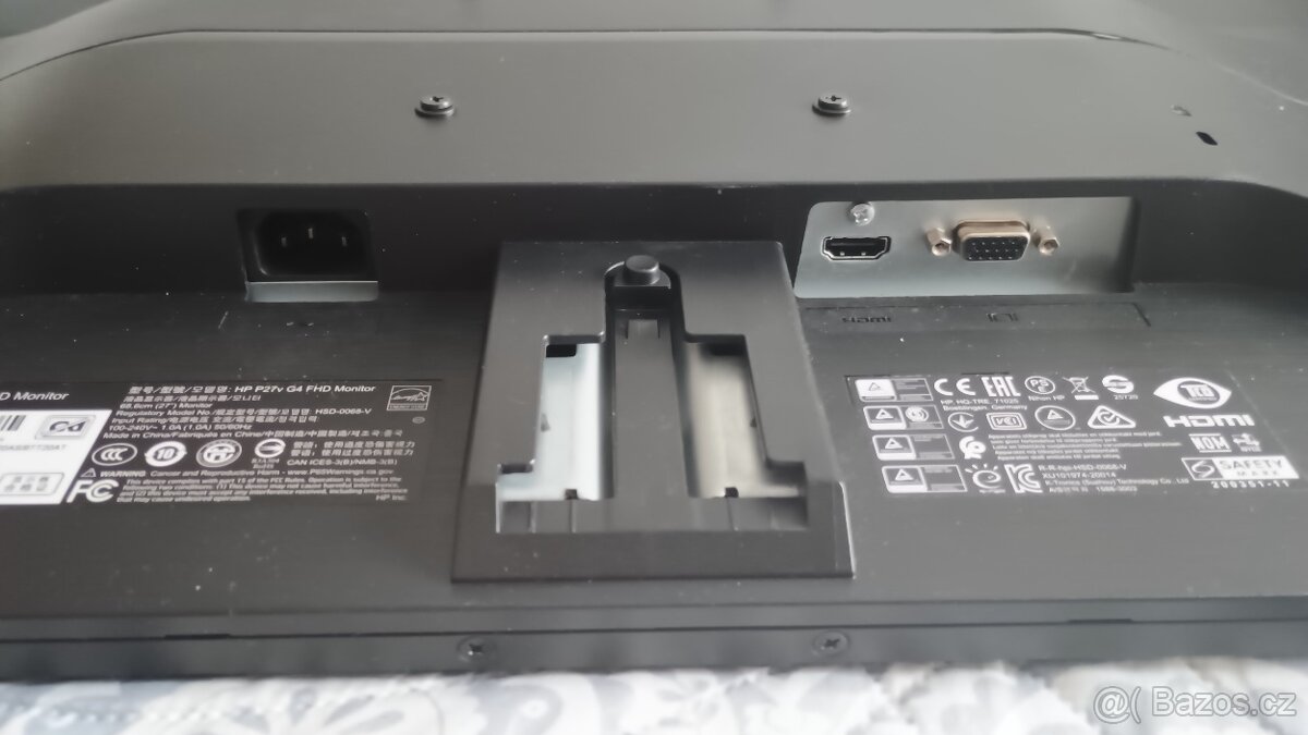 Prodám monitor 27" HP - 4